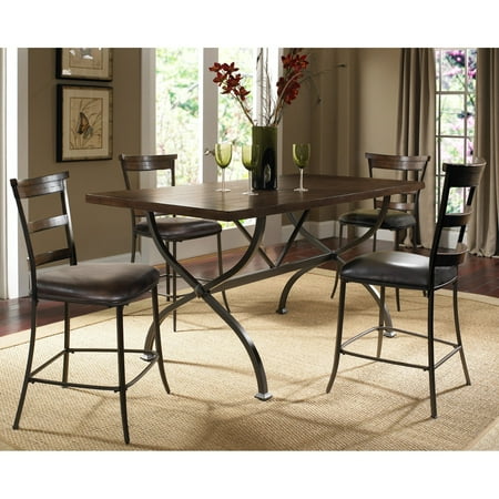dining hillsdale cameron ladder table rectangle counter chairs wood height piece dialog displays option button additional opens zoom