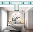 thumbnail image 1 of Rejilla De Ventilación De Aire Blanca, Difusor De Techo Redondo De 4 Piezas, Rejilla De Ventilación De Aire De Plástico Para Ventilación De Salas De Estar Y Negocios, Cocina, Baño, Inodoro, Gar, 1 of 2