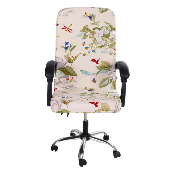 Chair Covers Computer Chair Slipcover Stretchable Washable Desk Chair Covers Style High Chair Slipcover