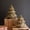 1PC Christmas Tree, variant on Handwoven Wicker Easter Bunny Decor Set of 3 Rustic Straw Rabbit Figurines with Bows Tabletop Decor for Mantel & Easter Centerpiece
