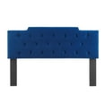 thumbnail image 3 of Modway Juliet Tufted King/California King Performance Velvet Headboard in Navy, 3 of 8