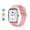 Pink silicone watch, variant on Ultra-thin Smartwatch: 1.93-inch curved touch screen, call, message reminder, sports modes, camera/music control, iOS/Android compatible, gift for friends/birthdays