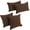 Navy, variant on Blazing Needles Double-corded Solid Twill Throw Pillows with Inserts (Set of 4)