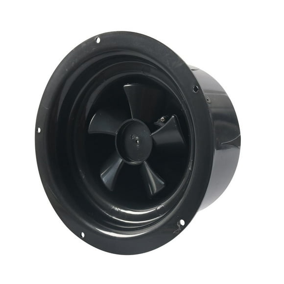 Ventilador de ventilación solar para RV, accesorios de ahorro de energía, fácil instalación, extractor de aire Negro