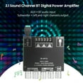 thumbnail image 2 of ZK-MT21 50W * 2 + 100W 2.1 Canal de sonido BT Módulo de amplificador de potencia digital Estéreo Ina Abanopi Módulo amplificador, 2 of 7