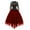 Wine, variant on HKEJIAOI Discount Clearance Womens dress Women Fashion Gothic Style Sexy Banquet Festival Dress Lace Vintage Dress Chiffon Long Sleeve Dress Black