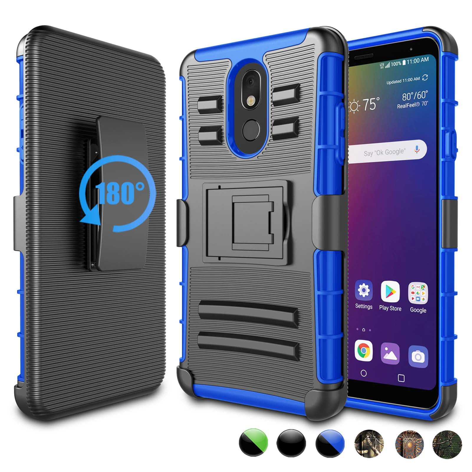 Njjex Case LG Stylo 5 / Stylo 5 Plus / Stylus 5 / Stylus 5 Plus Holster