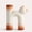 Orange, variant on Cat Shaped Ceramic Flower Vase for Floral Buds, Hydroponic Plants, and Table Decor