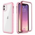 thumbnail image 1 of iPhone 11 Case, ULAK Clear Heavy Duty Protection Shockproof Rugged Cover Designed Flexible Soft TPU Bumper Safe Grip Protective Cover for Apple iPhone 11 6.1 ( Pink), 1 of 8