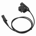 thumbnail image 1 of Adaptador Push To Talk, Clip Trasero Antideslizante Tipo U94 Conveniente Cable Conector De Auriculares 90 Cm Fácil De Usar Para Xir P6600 P6620 XPR3300 XPR3500, 1 of 7