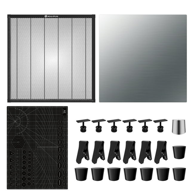 Honeycomb Panel,Clamps To Observe Panel Workbench Suitable Professional Metal Clamps Workbench Suitable Diode Metal Clamps To Suitable Diode Co2 600x600mm Panel Papapi Dsfen