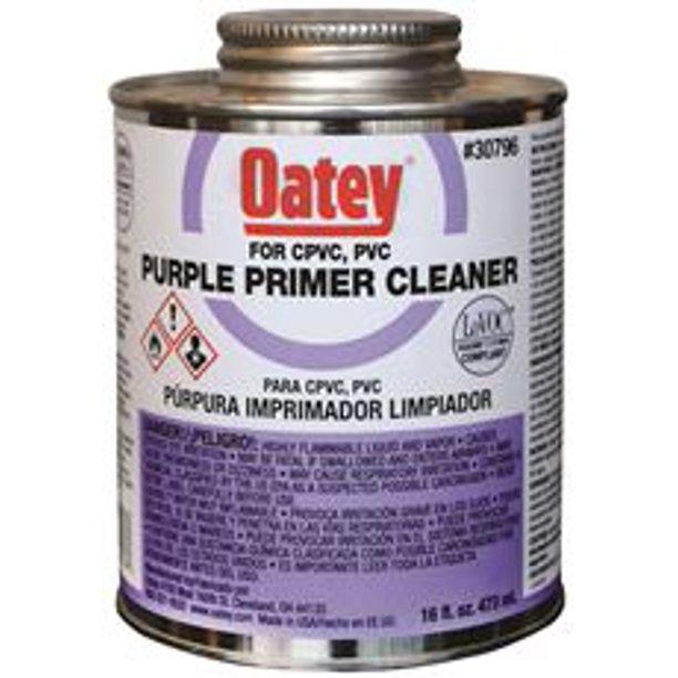OATEY PURPLE PRIMER/CLEANER, 32 OZ.