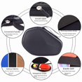 thumbnail image 4 of Durable Hard Shell Hexagonal Sports Case for Ping Pong, Badminton & Tennis Rackets - Customizable Logo Printing, North American Market Design, Silver Color, Versatile Storage Solution, 4 of 6