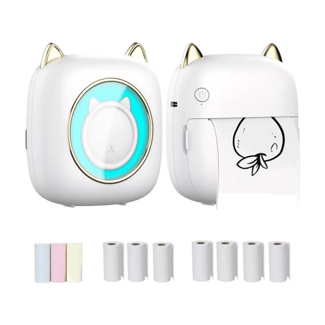 Mini Impresora Térmica Inalámbrica Con Bluetooth Portátil