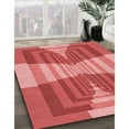 thumbnail image 3 of Ahgly Company Machine Washable Indoor Rectangle Transitional Red Area Rugs, 5' x 7', 3 of 7