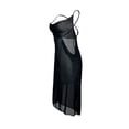 thumbnail image 5 of Warop Women's Sexy Backless Mesh Slip Dress, Sheer Sleeveless Loungewear for Home and Sleep, 5 of 9