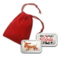 thumbnail image 3 of 1 oz Silver Colorized Bar - Here Comes Santa Paws, 3 of 4