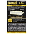 thumbnail image 2 of Trojan Magnum XL Large Size Lubricated Condoms - 12 Count, 2 of 2