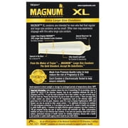 Trojan Magnum XL Large Size Lubricated Condoms - 12 Count