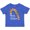 Royal Blue, variant on Inktastic Merry Christmas Red and Gold Candy Cane Boys or Girls Baby T-Shirt