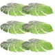 thumbnail image 4 of manteles individuales con forma de hoja de monstera artificial, antideslizantes, para decoración de fiestas., 4 of 6