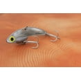 thumbnail image 3 of SteelShad Original - 3/8 oz - Silver - 3 Pack - Lipless Crankbait for fresh water & salt water Fishing - Long Casting Bass Lure Perfect for Bass, Pike, Musky, Walleye, Trout, Salmon and Striper, 3 of 3