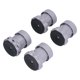 thumbnail image 5 of Almohadilla de Goma Zhivalor para lavadora soporte ajustable 4 Uds Gris, 5 of 8
