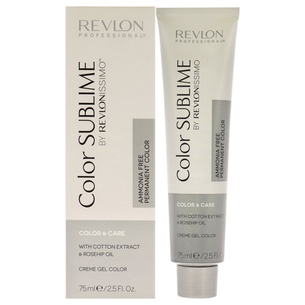 Revlonissimo Color Sublime - 4.65 Marrón rojo caoba medio intenso de Revlon para unisex - Color de cabello de 2.5 oz