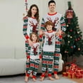 thumbnail image 6 of Onlypjs Matching Family Christmas Pajamas Set – Festive Plaid Reindeer "Merry Xmas" Holiday Sleepwear for Women, Men, Couples, 6 of 6