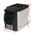 thumbnail image 4 of Congelador portátil del refrigerador del refrigerador del coche eléctrico 6L Sunnimix mini refrigerador del coche del refrigerador, 4 of 8