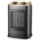 thumbnail image 1 of Mini calefactor de cerámica de 2000 W con oscilación automática, dos niveles de potencia, funcionamiento de ahorro de energía para sala de estar, oficina, terraza - Blanco, 1 of 5