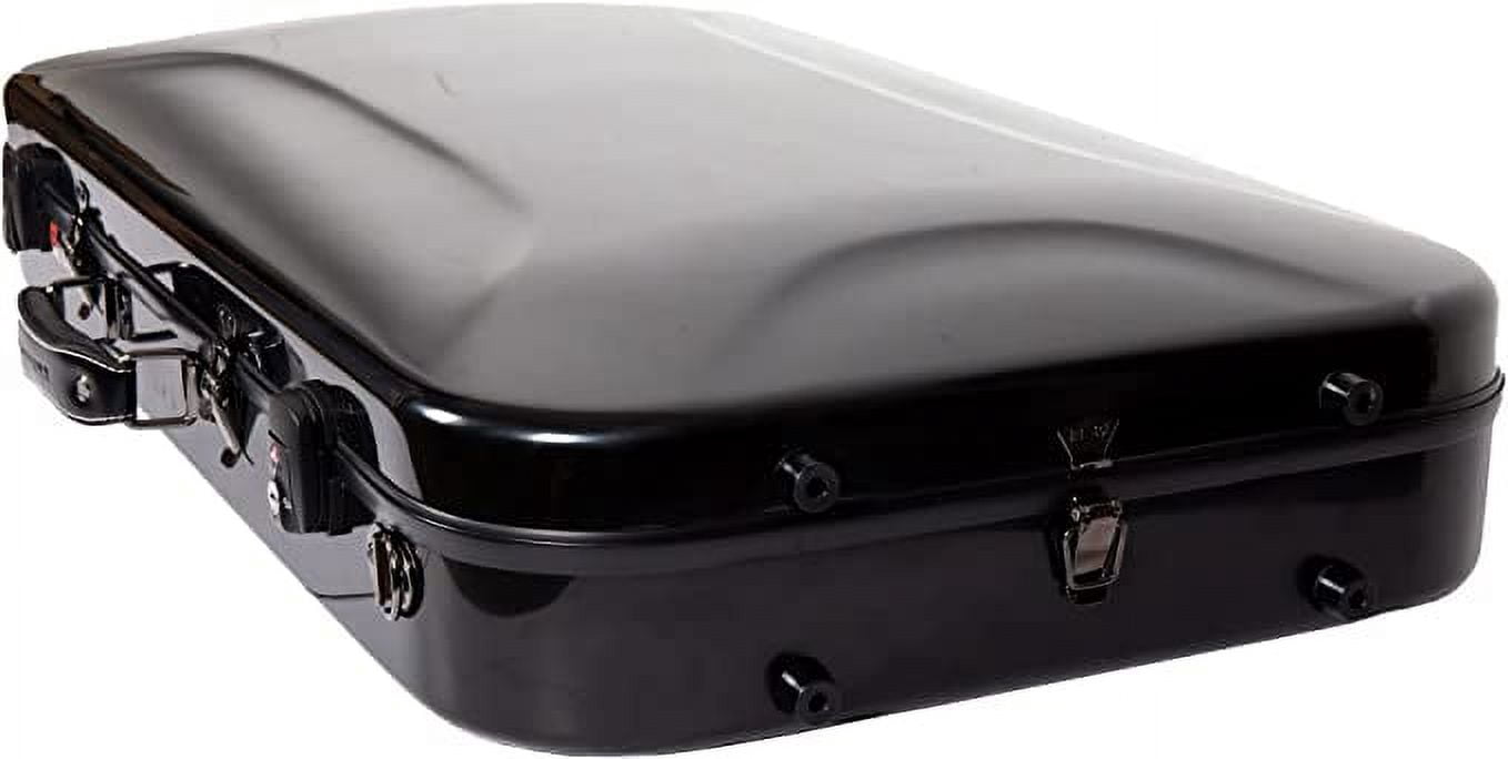 Crossrock Double Fiberglass Hard Case fits 15-16.5 in. Viola & 4/4 Violin