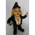 thumbnail image 4 of Woman Biker Gnome with Helmet - Gnomad Statue, 4 of 4