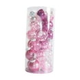thumbnail image 2 of 24 piezas de adornos de bolas de Navidad colgantes adornos decorativos adornos de Navidad para Rosa, 2 of 9