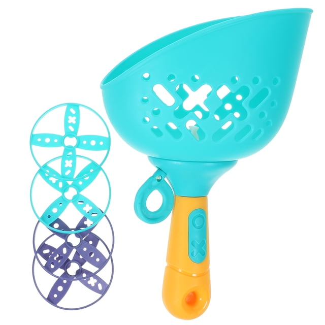 1 Set of Outdoor Flying Disc Sports Toy Interactive Training Launcher Toy Saucer Flying Plaything