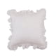thumbnail image 2 of Fundas decorativas para cojines - 45x45cm y 50x30cm Juego de 2 - diseño blanco suave con volantes para sofá, salón y cama, 2 of 6