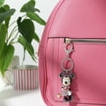 thumbnail image 4 of Disney Minnie Mouse Crystal Pavé Bag Charm Keychain – Officially Licensed, 4 of 8