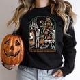 thumbnail image 1 of Sudadera con capucha de manga larga para mujer, ropa divertida con estampado de Tis The Season To Be Creepy, Jersey informal para Halloween, 1 of 3