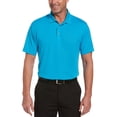 thumbnail image 1 of Pga Tour Men's Airflux Polo Shirts, Blue, Medium, 1 of 2