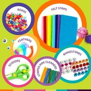 Dan&Darci Crafting Materials Box Kits Multicolor Arts & Crafts Supplies 500 Piece Kit