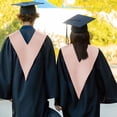 thumbnail image 3 of Endea Graduation Pink Graduation V-Stole, 3 of 10
