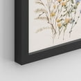 thumbnail image 5 of PixonSign Framed Canvas Print Wall Art Set - Multicolor Wildflowers Poster Art - Set of 3 Watercolor Nature Wilderness Floral Botanical Vintage Wall Décor for Living Room - 12"x16" Black, 5 of 5