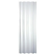 Homestyle Plaza Vinyl Folding Door fits 36"wide x 80"high Frost White