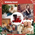 thumbnail image 7 of 4 Pairs Christmas Socks, Warm Winter Socks, Thicken Fleece Socks, Colorful Xmas Socks, for Christmas Party Gift, 7 of 7