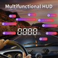 thumbnail image 4 of Hud Head Up Display-escáner de velocímetro para parabrisas de coche, alarma Digital inteligente M5, 4 of 5