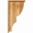 thumbnail image 3 of 8"W x 14"D x 26"H Ridgewood Rough Sawn Corbel w/Backplate, Western Red Cedar, 3 of 9