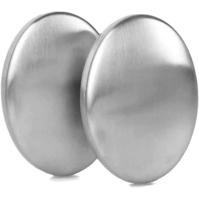 2 Pack Stainless Steel Soap Bar Magic Odor Remover Eliminating
