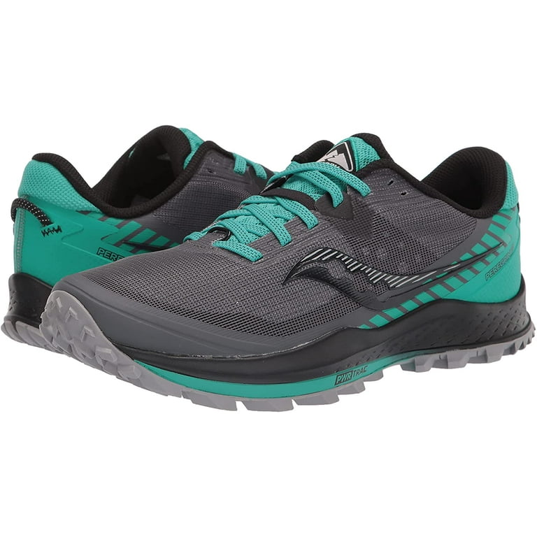 Saucony Women s Peregrine 11 Trail Running Shoe SHADOW JADE 8