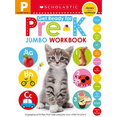 Jumbo Workbook: Pre-K (Scholastic Early Learners)