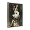 thumbnail image 2 of Stupell Industries Traditional Regal Hare Portrait Brown Floating Frame Canvas Art, 17 x 21, by Svetlana Aleynikova, 2 of 8
